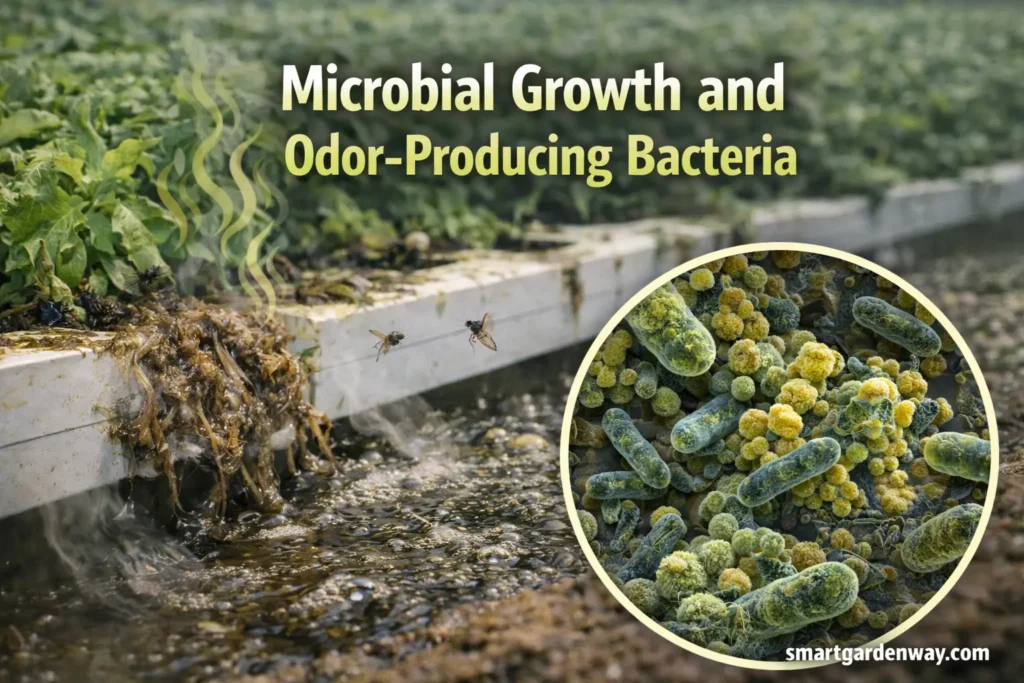 Microbial Growth and Odor-Producing Bacteria