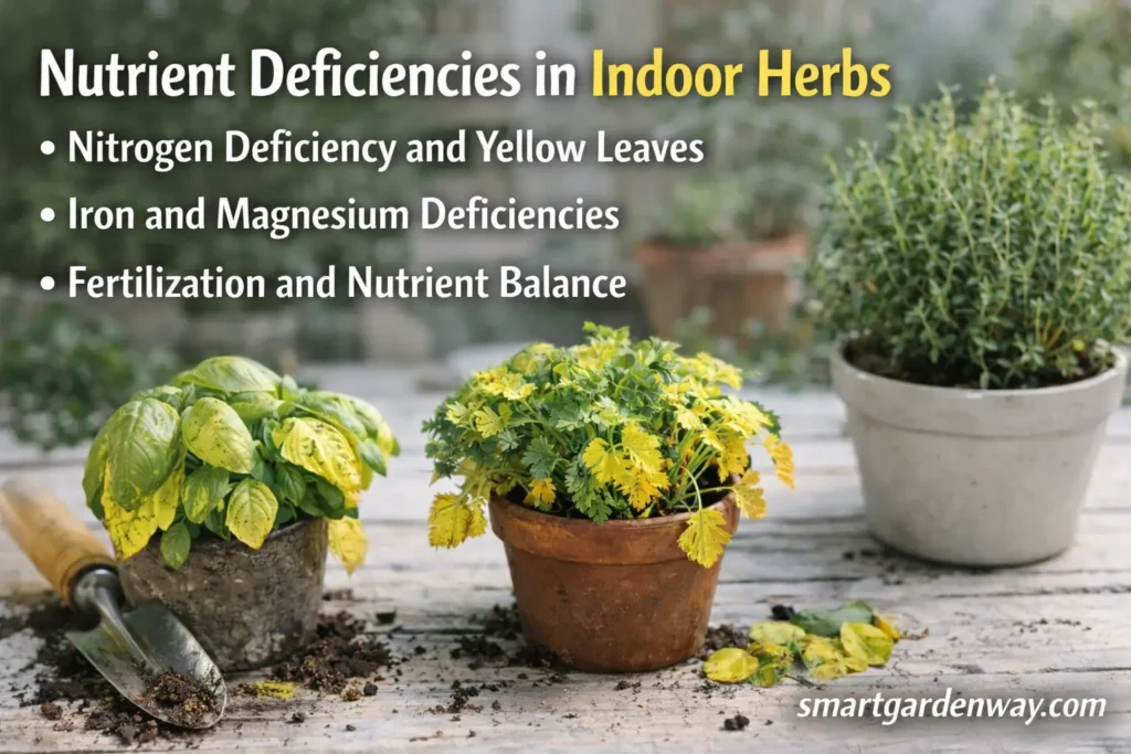 Nutrient Deficiencies in Indoor Herbs
