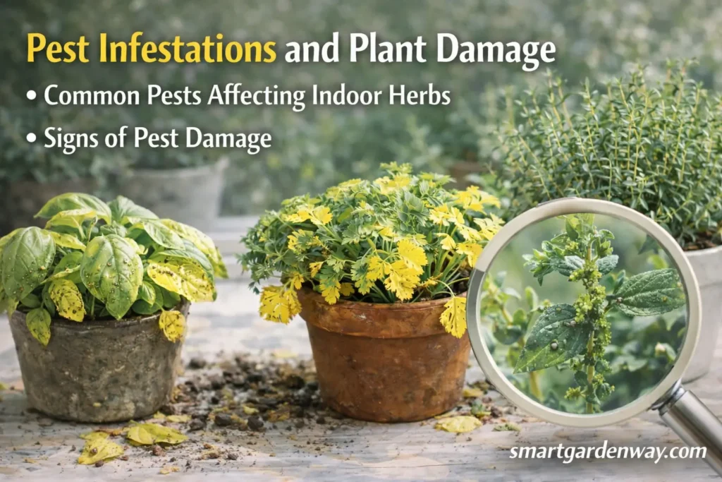 Pest Infestations and Plant Damage