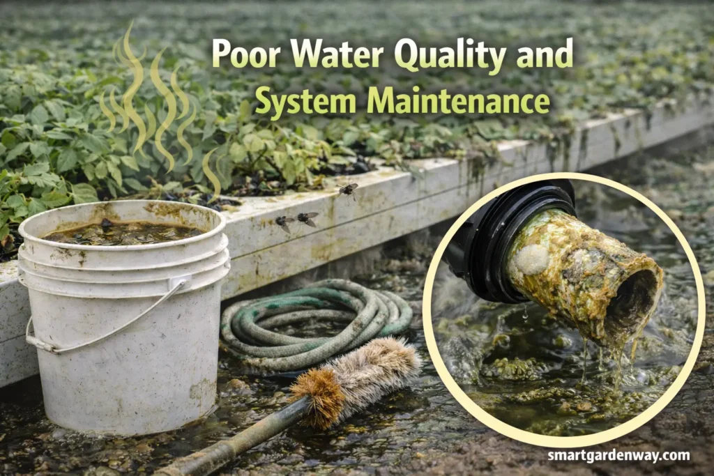 Poor Water Quality and System Maintenance