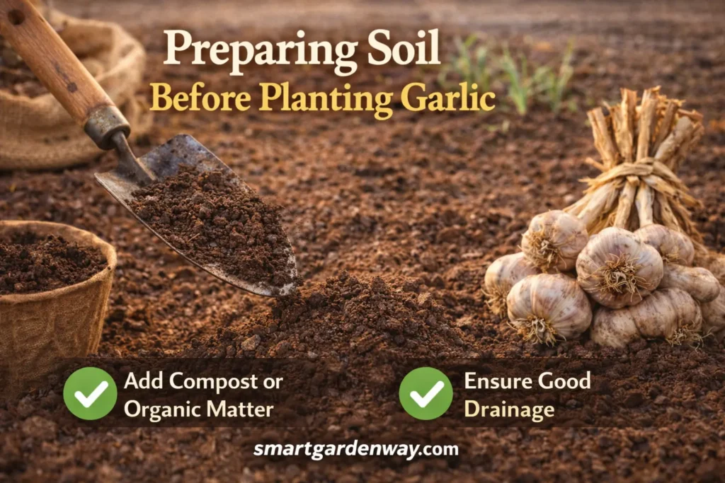 Preparing Soil Before Planting Garlic