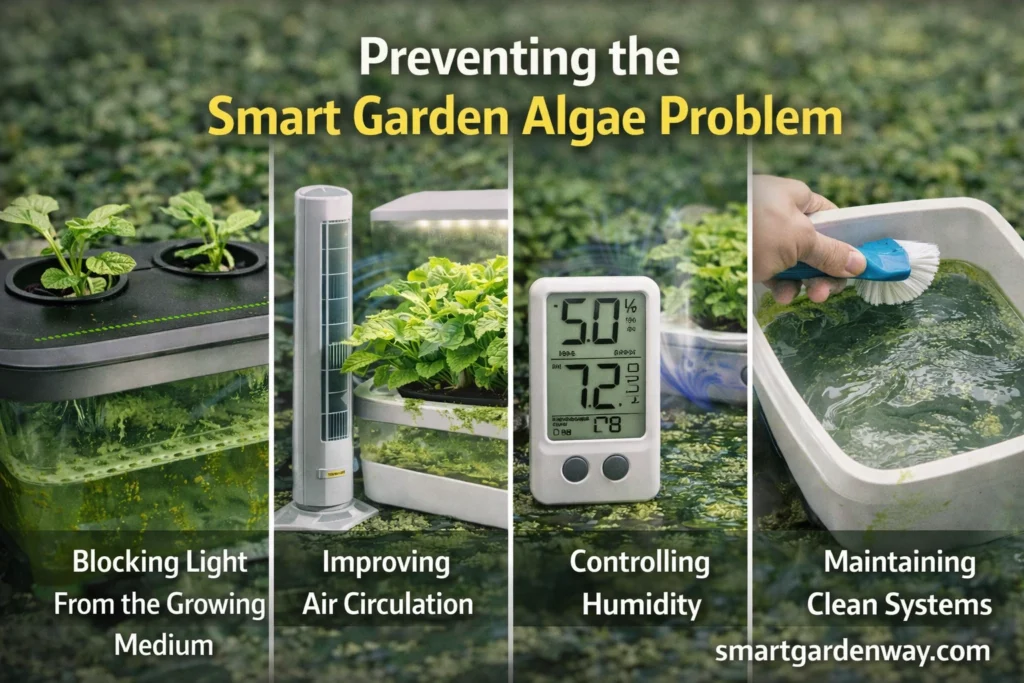 Preventing the Smart Garden Algae Problem
