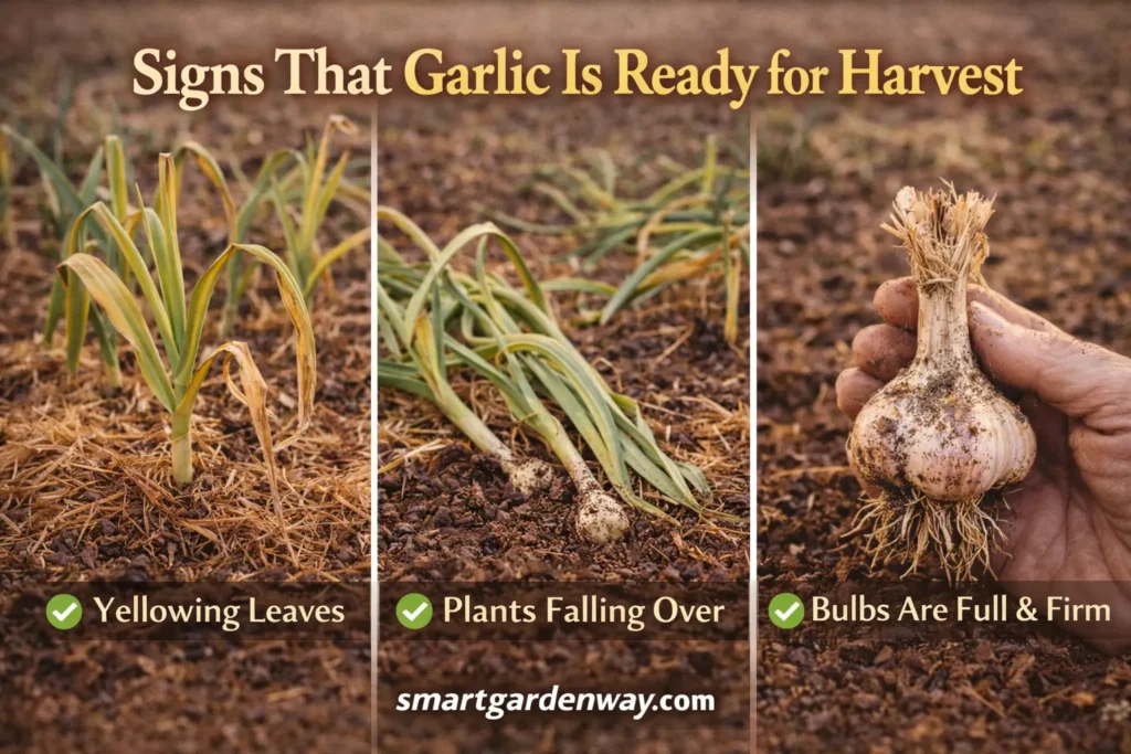 Signs That Garlic Is Ready for Harvest