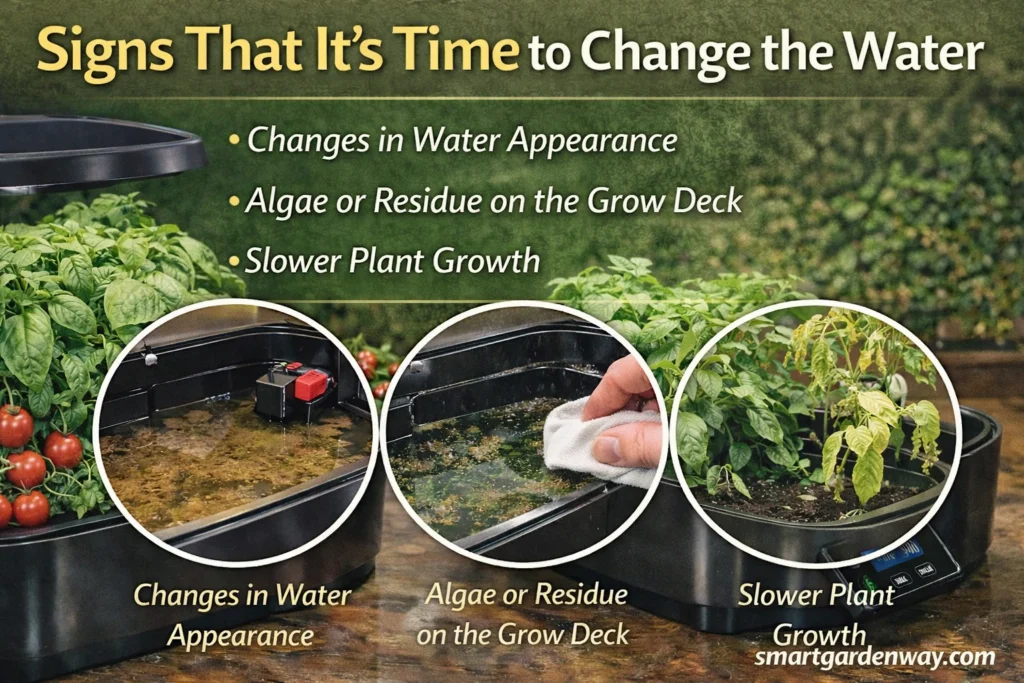 Signs That It’s Time to Change the Water