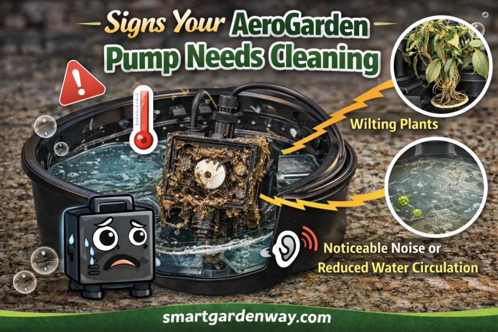 Signs Your AeroGarden Pump Needs Cleaning