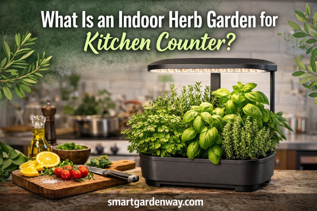 What Is an Indoor Herb Garden for Kitchen Counter